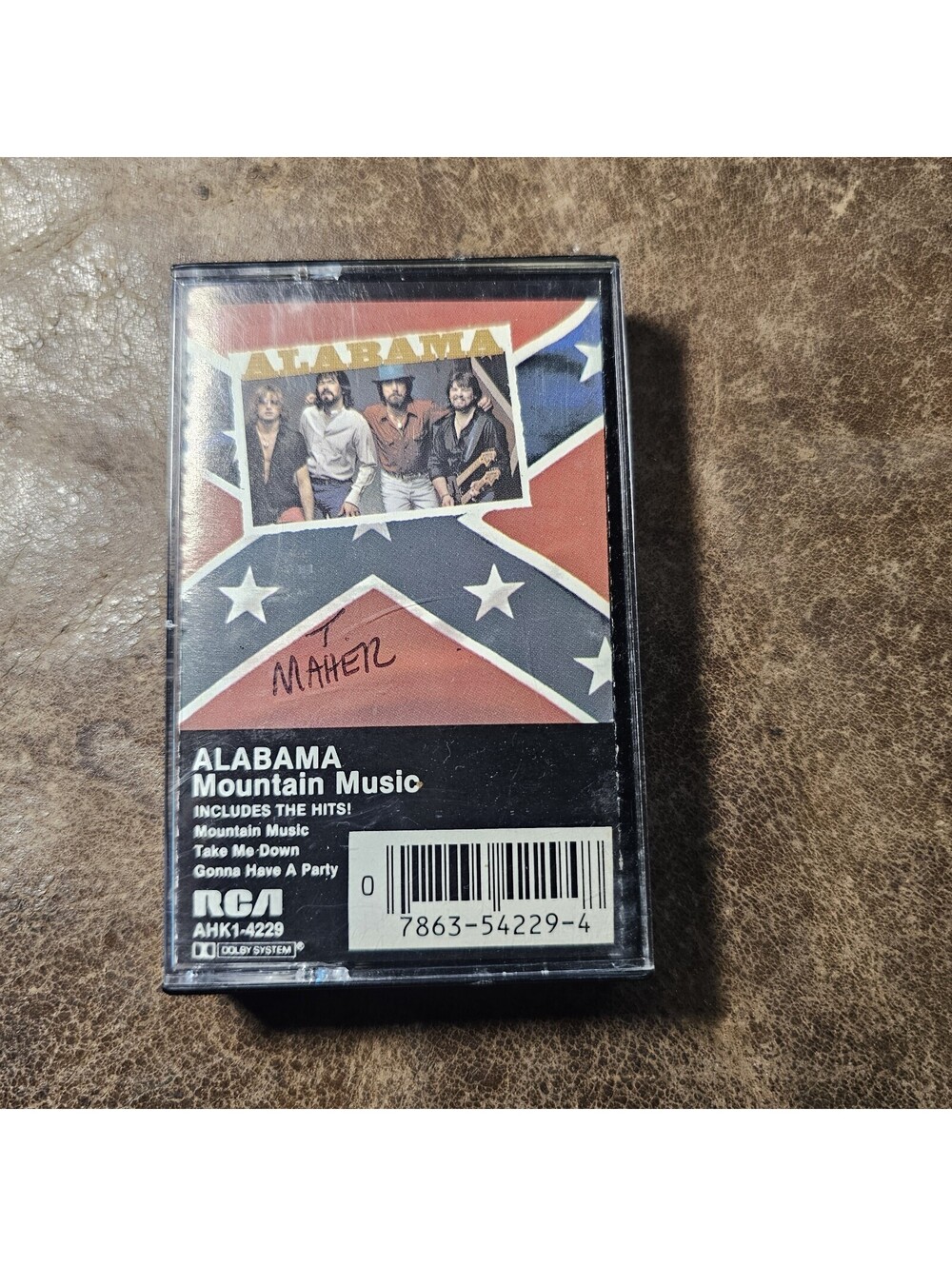 Mountain Music by Alabama (Cassette, 1990, RCA Records)